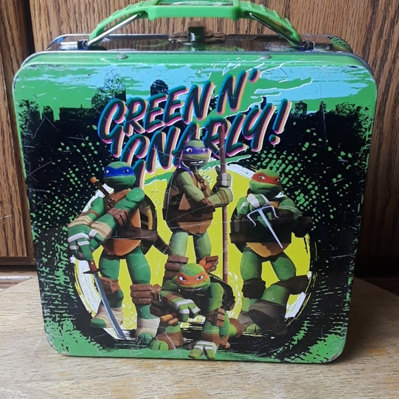 Teenage Mutant Ninja Turtles GreenTin Box 2015 - Picture 2 of 16